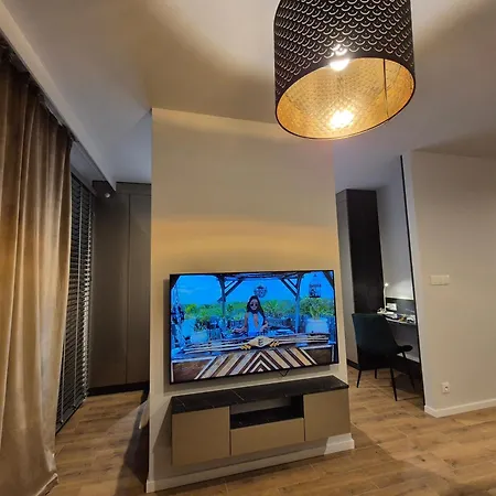 Ceglana Park - Prywatny Parking - Piekne Osiedle - Nowe Luksusowe Mieszkanie Z Biurkiem Апартаменты Катовице