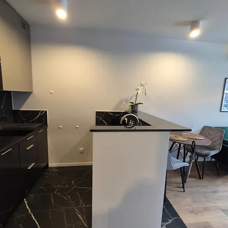 Apartamento Ceglana Park - Klimatyzacja I Prywatny Parking - Piekne Osiedle - Nowe Luksusowe Mieszkanie Z Biurkiem